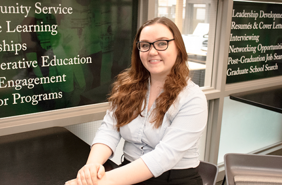 Kassadee Paulo spent the spring semester as an editorial intern for the SUNY Oswego Alumni magazine.