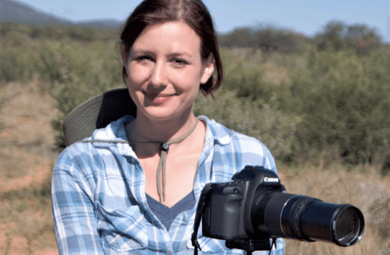 Tiffany Deater, one of the newer instructors at SUNY Oswego. She is a Ph.D. candidate in environmental biology from SUNY College of Environmental Science and Forestry in Syracuse, and a recent graduate from Syracuse University, where she studied video art. Teaching at Oswego is somewhat of a homecoming to Deater, she said.