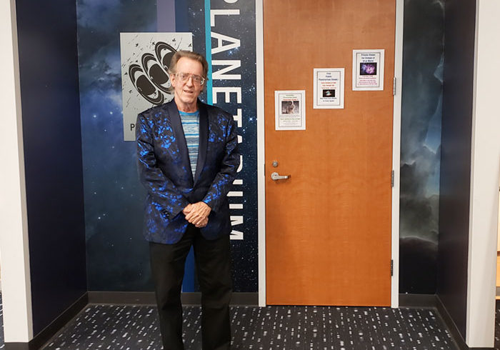 Scott Roby, an astronomy professor at SUNY Oswego since 1987 and director of SUNY Oswego’s planetarium.